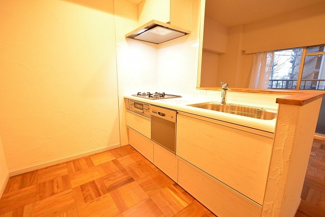 原宿第8宮庭マンション　カウンターキッチン