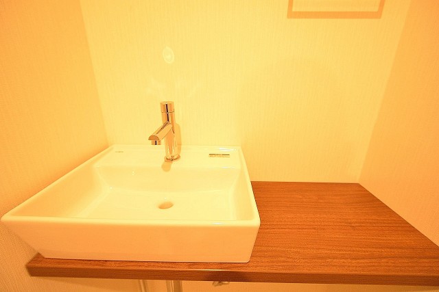 原宿第8宮庭マンション　トイレの手洗いカウンター