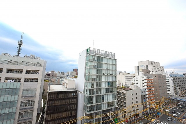 ブリリアンス五反田　4.7帖のベッドルーム　バルコニー眺望