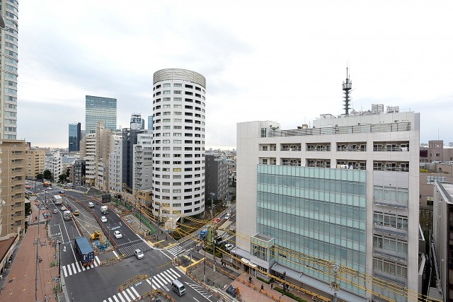 ブリリアンス五反田　5.2帖のベッドルーム　眺望