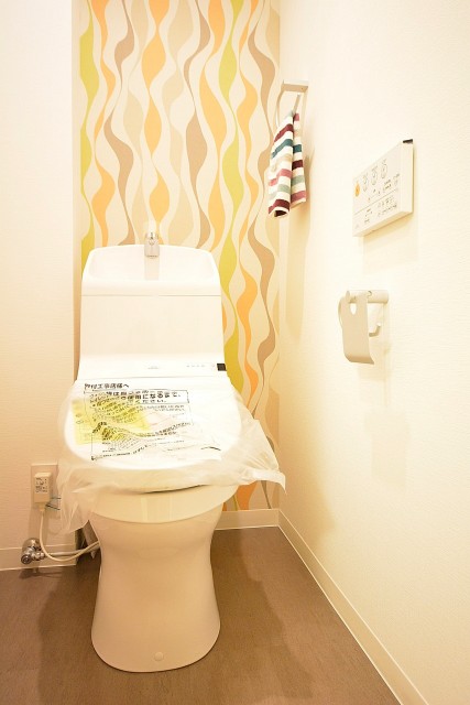 玉川スカイハイツ　ウォシュレット付きトイレ