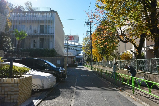 玉川スカイハイツ　前面道路