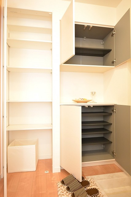 ルーブル駒沢大学Ⅱ　シューズＢＯＸと物入れ