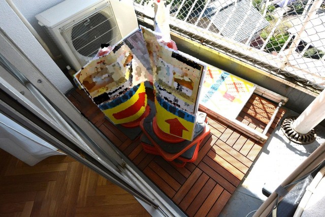 マンション目黒苑　バルコニー