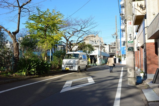 ダイヤハイツサウス大森　前面道路