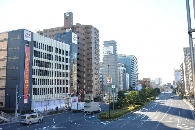 エイト大森ハイツ　前面道路