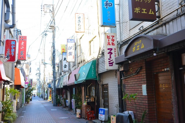 セブンスターマンション大森　スナック街