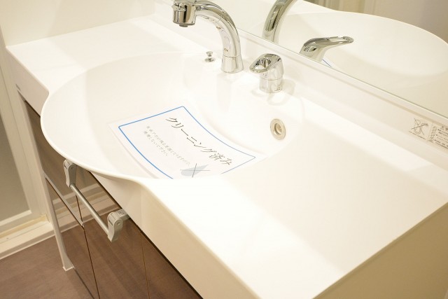 サンサーラ池袋　丸い洗面ボウル