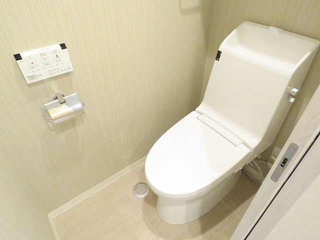 GSハイム築地　ウォシュレット付きトイレ