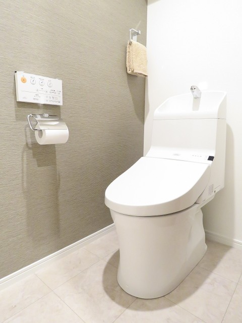 東池袋ハイツ弐番館　ウォシュレット付きトイレ