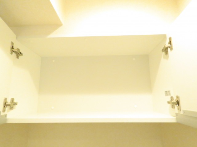 セザール白金　洗濯機置場上の戸棚