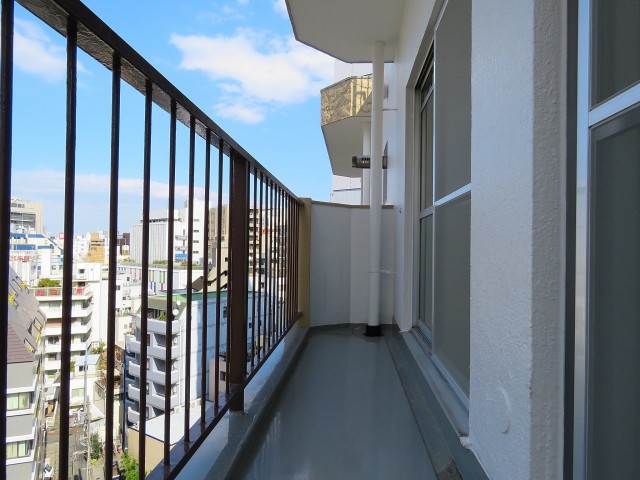 セブンスターマンション大森　洋室側のバルコニー