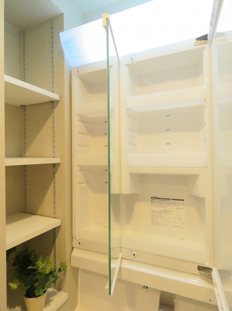 セブンスターマンション大森　洗面化粧台収納