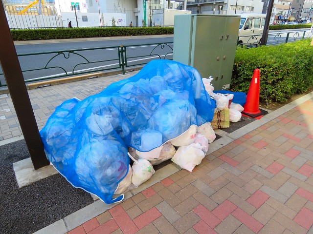 ブリリアンス五反田　ゴミ置場