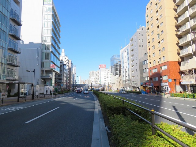 ブリリアンス五反田　前面道路