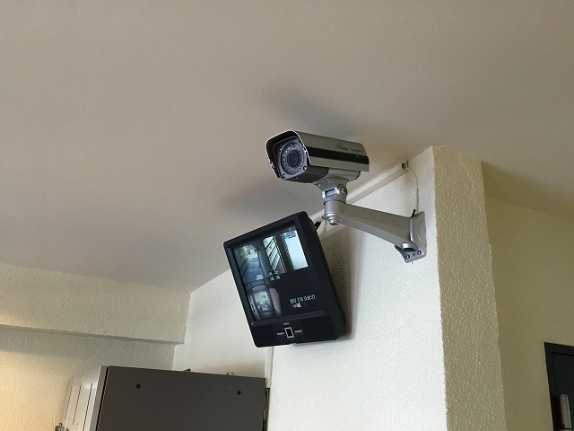 ハイライフ高田馬場　防犯カメラ