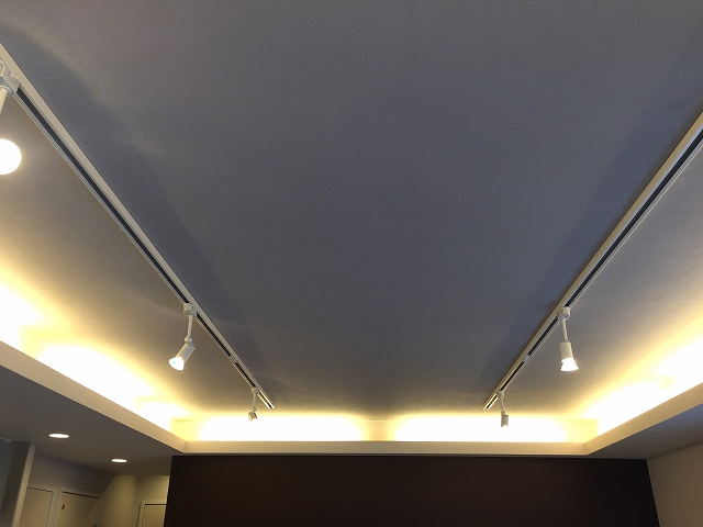 トーア高輪ガーデン　リビングダイニングキッチン照明