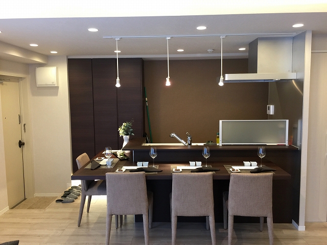 トーア高輪ガーデン　リビングダイニングキッチン