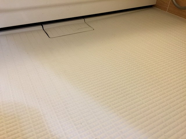 砧公園ヒミコマンション　バスルーム床