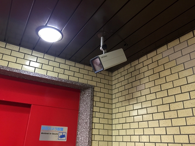 砧公園ヒミコマンション　防犯カメラ