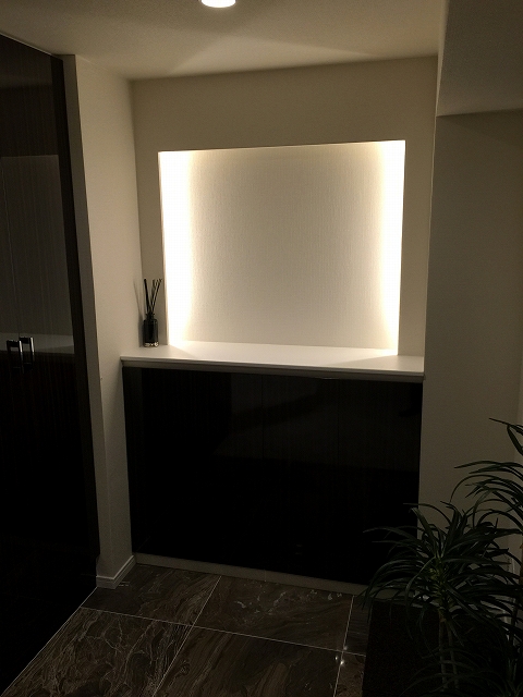 キャニオングランデ荻窪　玄関カウンター