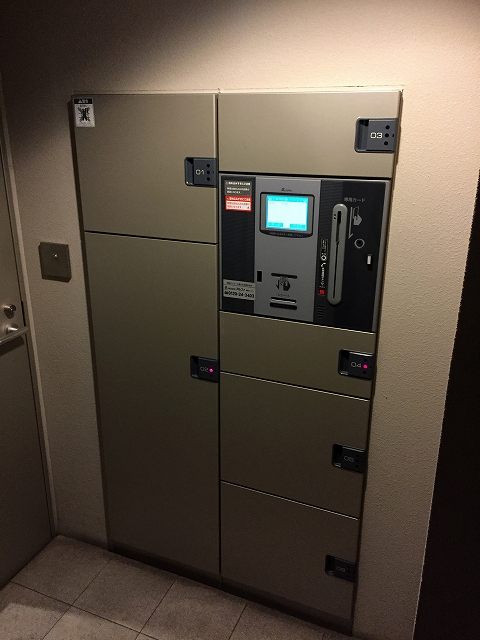 クレアシティ上北沢　宅配ボックス