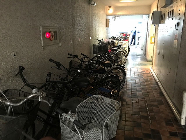 グローリア後楽園　駐輪場