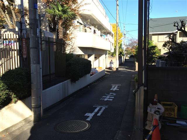 サンハイツ永福町 前面道路