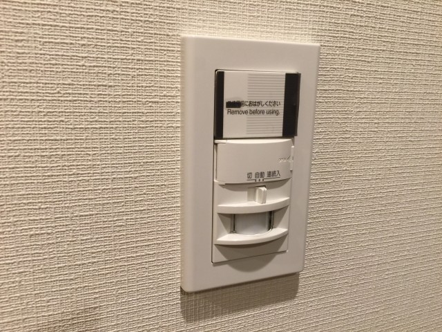砧公園ヒミコマンション　人感センサー