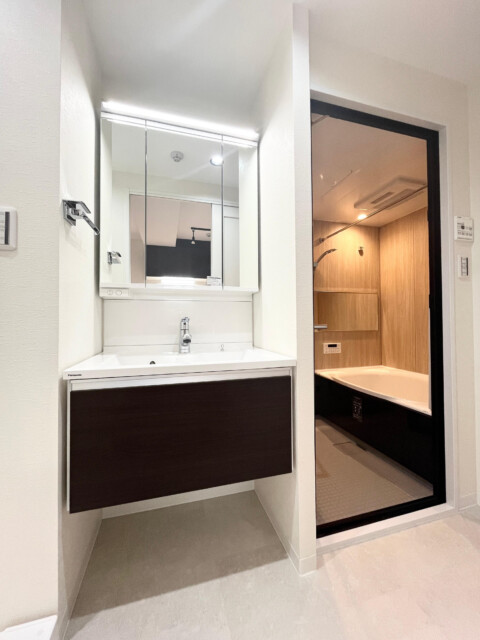 中目黒マンション 洗面室 中目黒マンション 洗面室