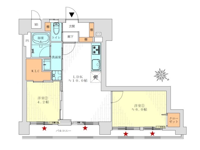 中目黒マンション 間取り図 中目黒マンション 間取り図