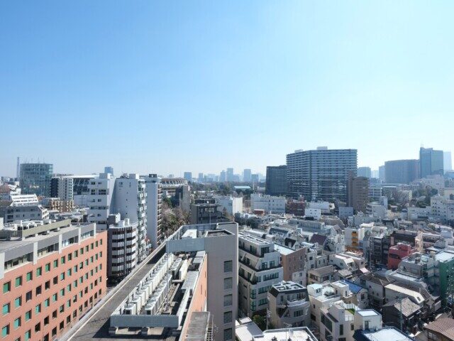 ジェントルエア神宮前 バルコニー