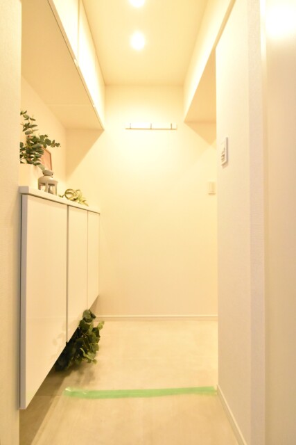 大井町ハイツ 玄関