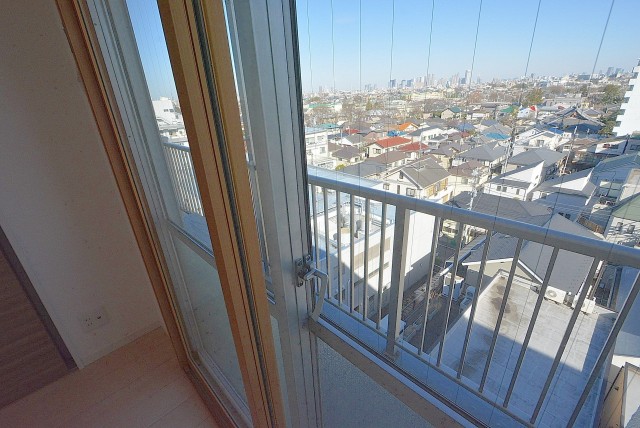 パールハイツ桜上水 バルコニー