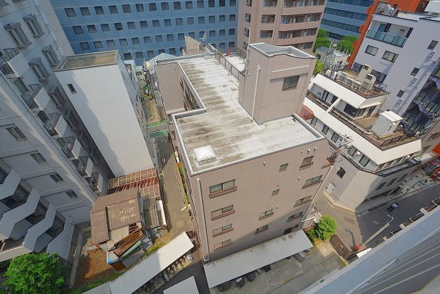 メガロン大井町 バルコニー