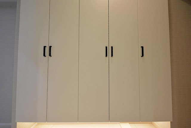 メガロン大井町 玄関