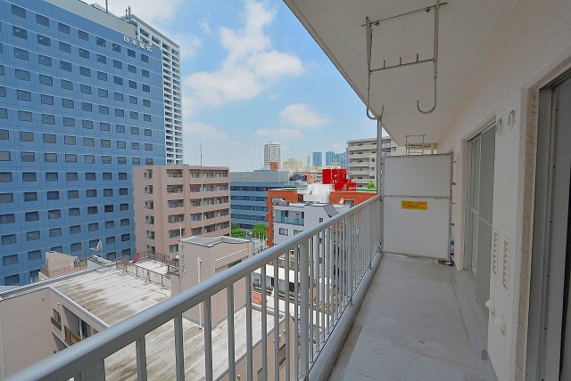 メガロン大井町 バルコニー