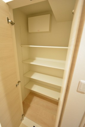 ライオンズマンション小石川植物園 廊下収納