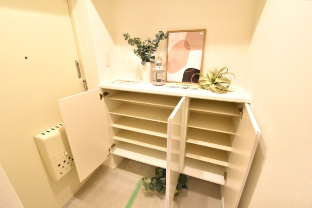 大井町ハイツ 玄関