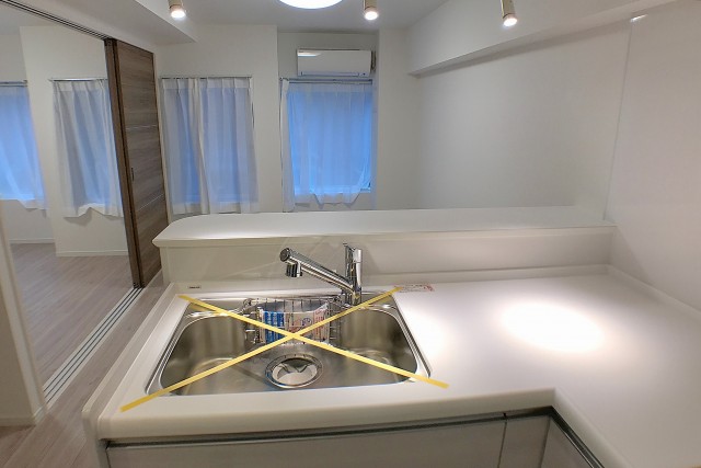 ラフィネ東銀座 キッチン