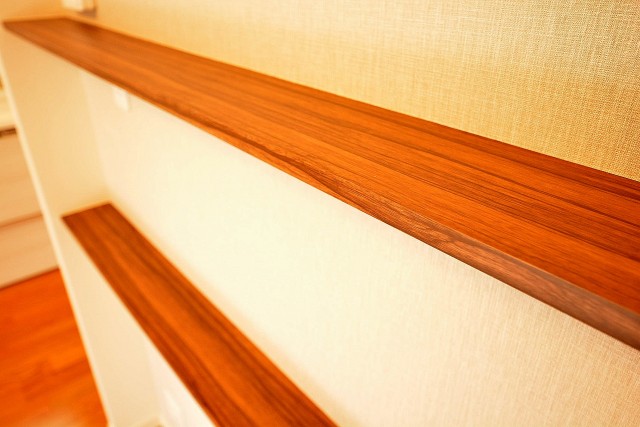 松見坂武蔵野マンション　6.7帖ダイニングキッチンの飾り棚