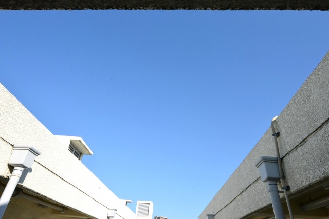 大井町ハイツ　玄関前