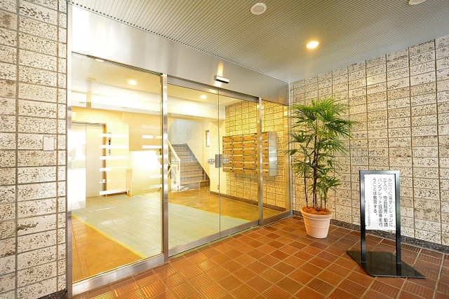 松涛マンション　エントランス