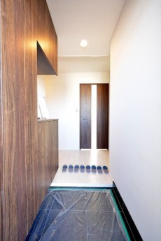 松涛マンション　玄関