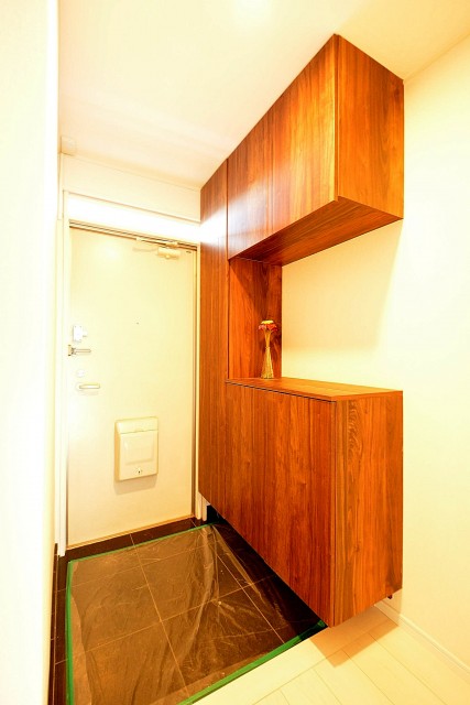 松涛マンション　玄関