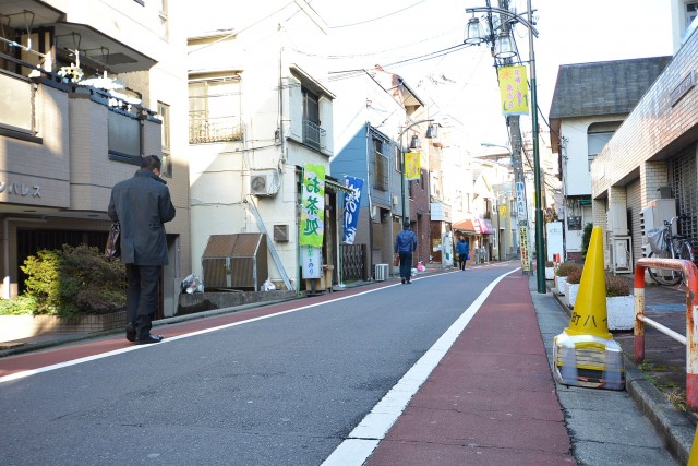 大井町ハイツ　前面道路