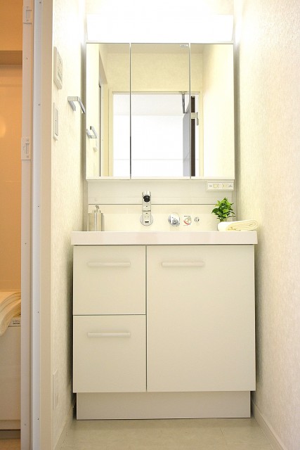 明大前フラワーマンション　洗面化粧台