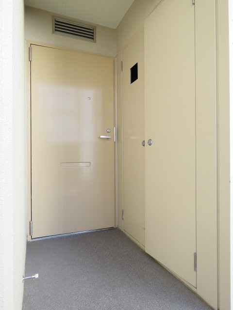 ソフトタウン晴海　玄関前