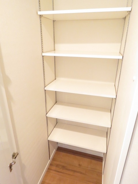 ソフトタウン晴海　リビングの物入れ