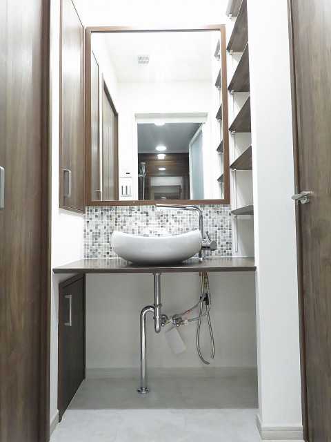 赤坂南部坂ハイツ　洗面化粧台